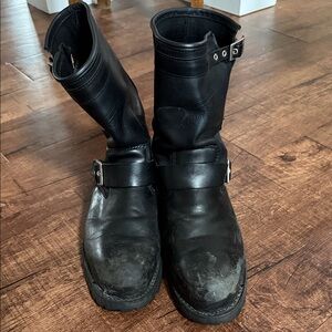 Red Wing Shoes Black Leather Men's Boots